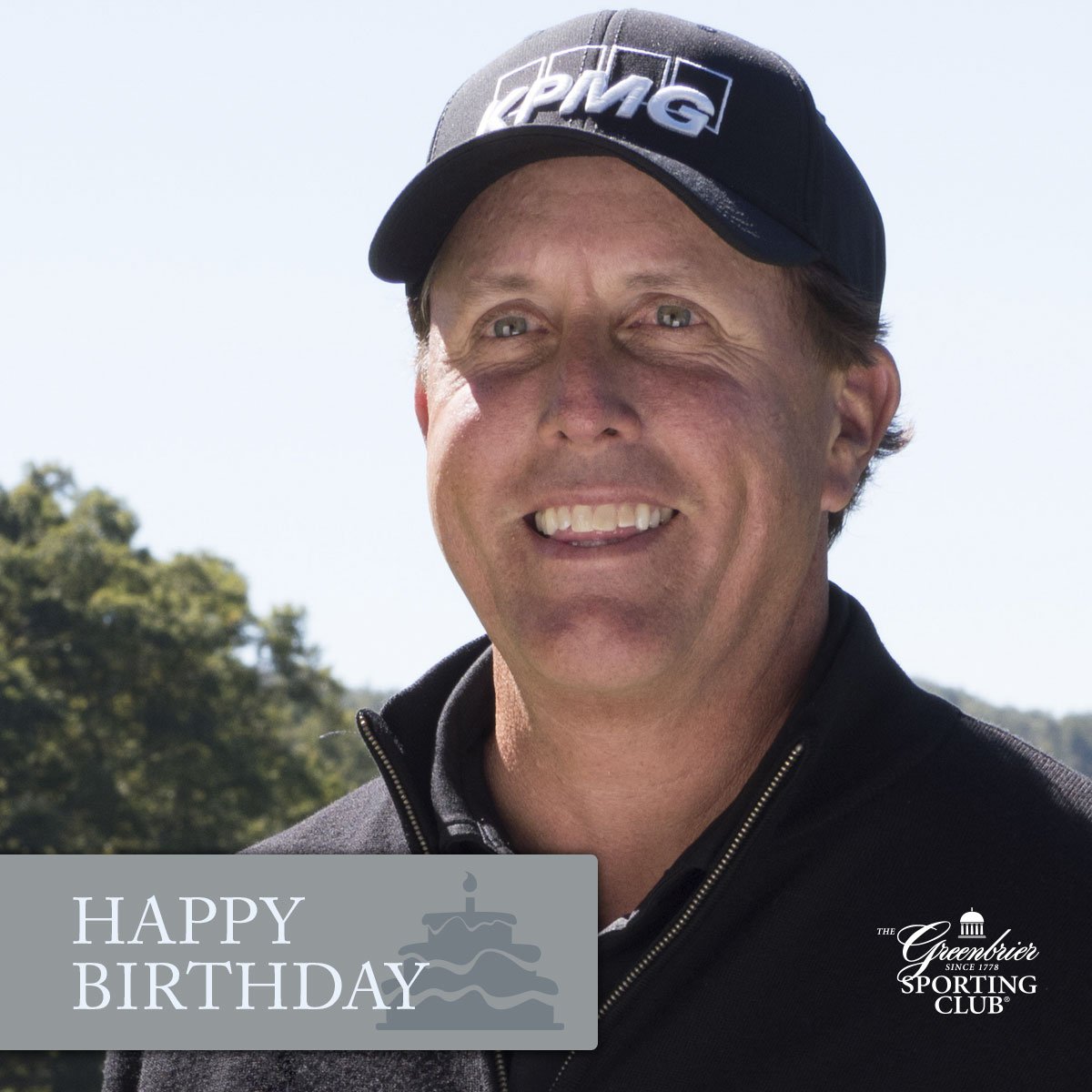 Happy Birthday Phil Mickelson! We are thrilled to have you and your family as part of the GSC family. 