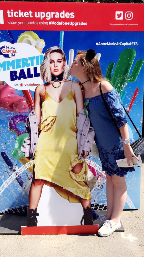 #VodaphoneUpgrades #AnneMarieAtCapitalSTB