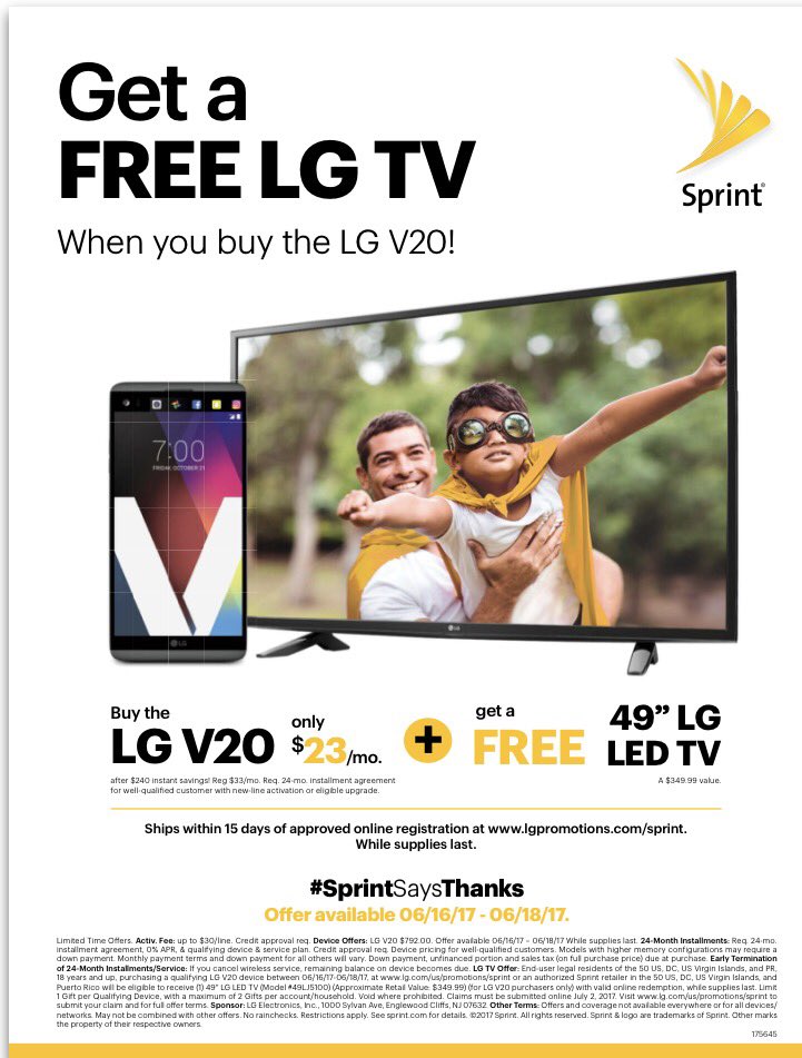 BrentSenneff's tweet photo. Join us tomorrow at the Sprint store inside the Aurora mall for our Sprint Says Thanks event! @phncntking @TCAurora @RealMileHighKiD https://t.co/VZ4KSTfcRN