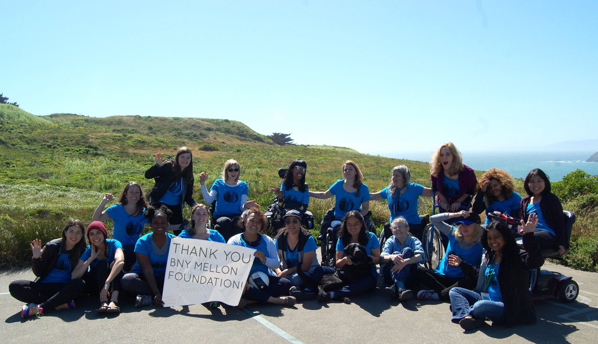 MobilityINTL's tweet photo. MIUSA's first ever WILD delegation of women w/ disabilities in the U.S! #WILDSF https://t.co/FCIURbP8d7 https://t.co/LNKCf2szi2
