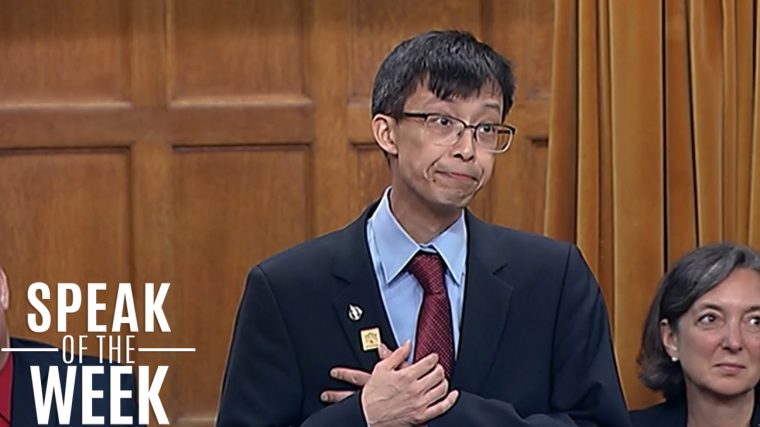 SpeakOfTheWeek's tweet photo. For speaking up with strength while under adversity, we chose MP @ArnoldChanLib as our Speak of the Week. https://t.co/TfFDsgv8vd https://t.co/BsNzfCBPE2