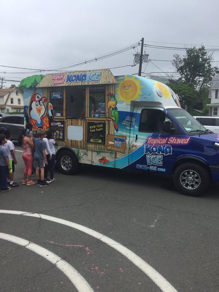 What a way to end the year!  Thank you #KonaIceNJ for cooling our kids off today!  School is almost out for summer!
