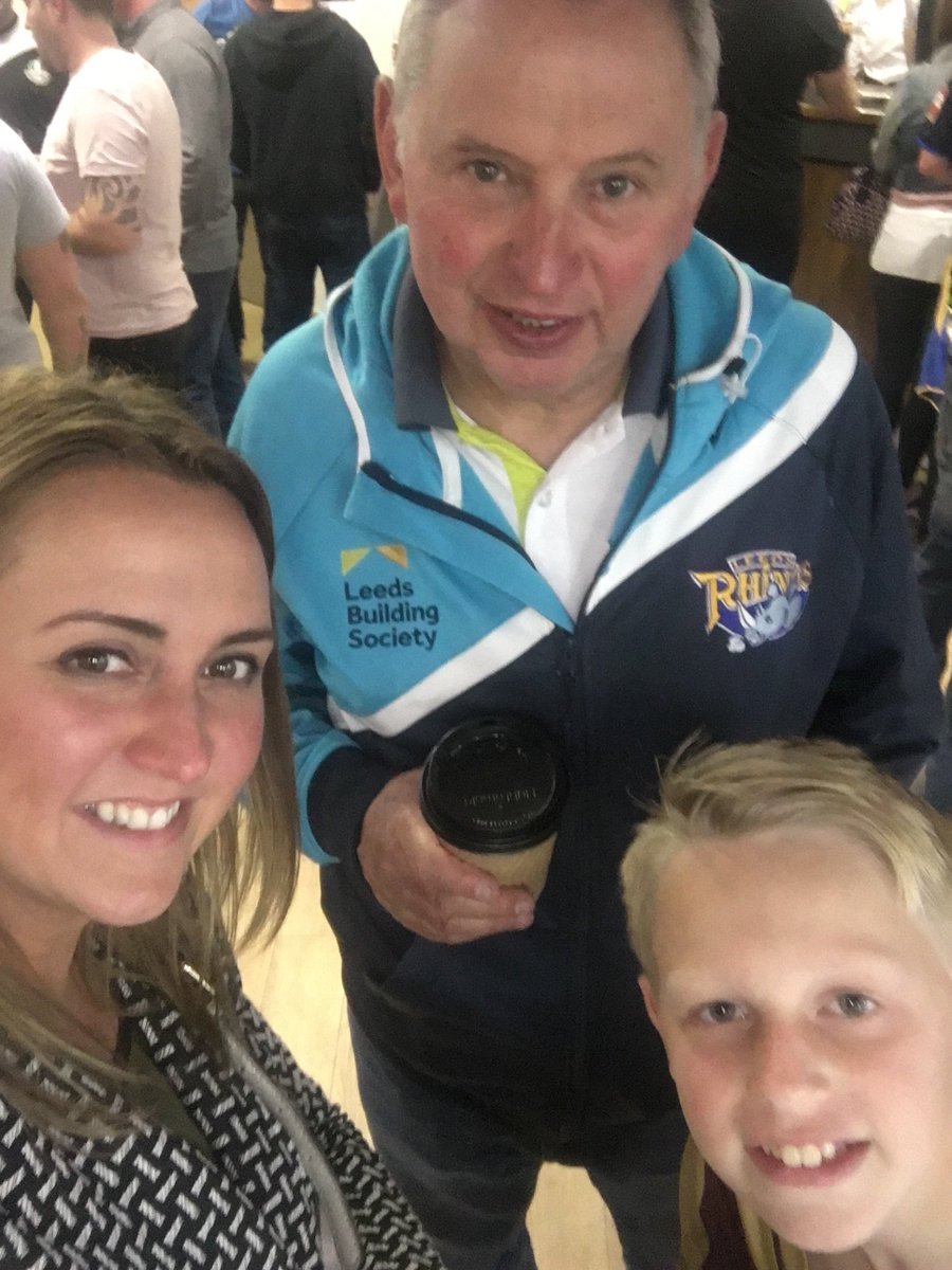 jaba168's tweet photo. Mick, Harry and Jackie Ready for the game!! Come on rhinos #rhinosmatchnight https://t.co/KZ5Q6EoSjC