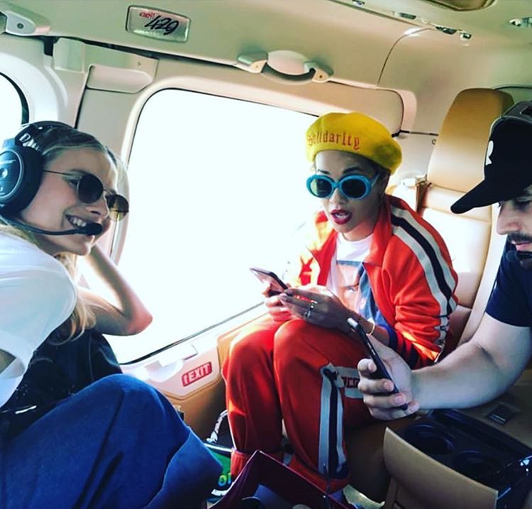 linzzcabeIIo's tweet photo. rita and margot were together today i am truly shook https://t.co/PfXa07dSRR