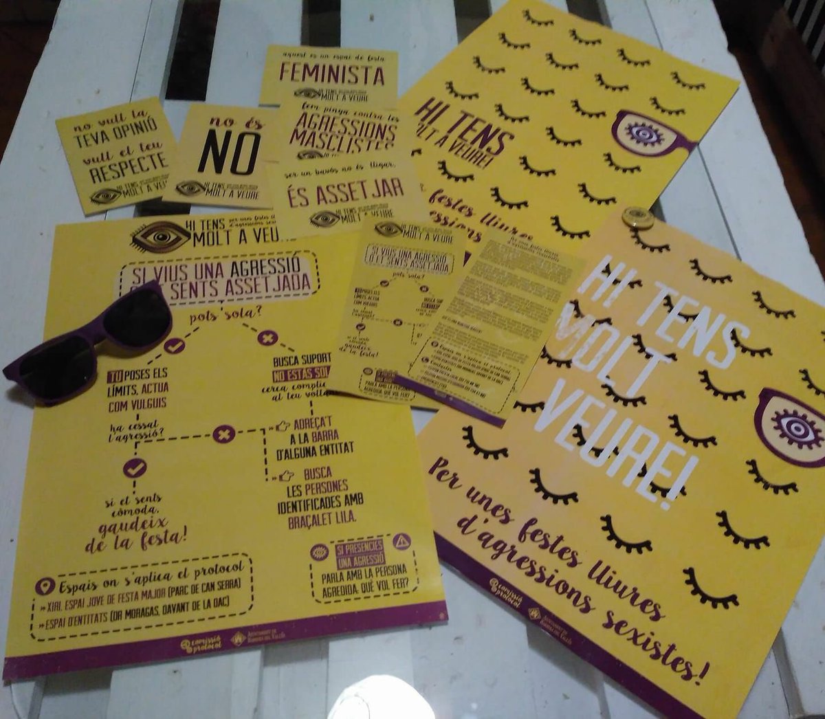 protocolbdv's tweet image. Ja tenim llest tot el material d sensibilització del protocol! Ens veiem demà a la presentació a la pl. d la vila #hitensmoltaveure