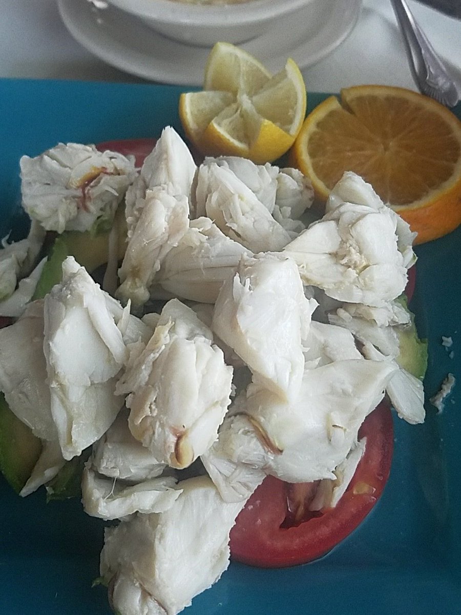 Burwell_Law's tweet photo. @adamclanton @RealSeanJones jumbo lump crab salad at #Segaris on Durham #Awesome https://t.co/c4xHjihod9