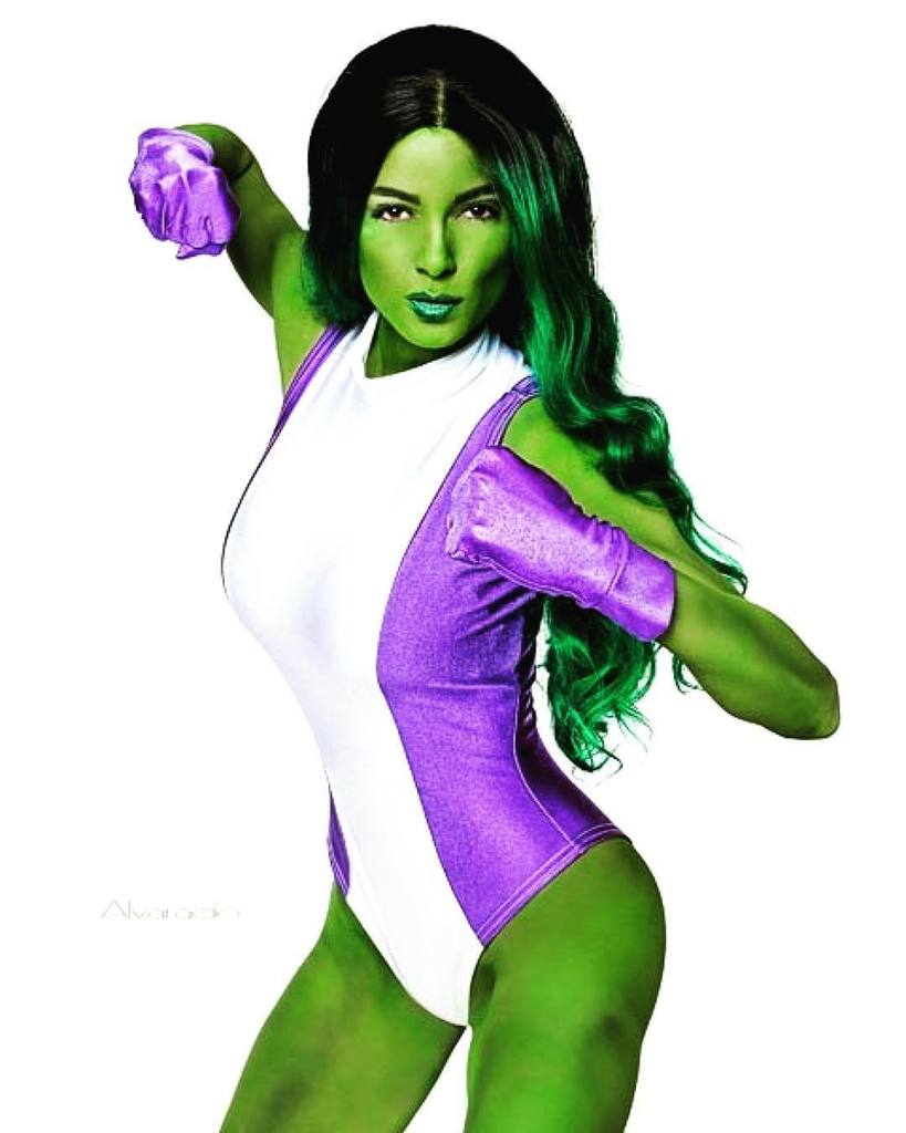 LSLCouturier's tweet photo. Love our @vamp in the #SheHulk suit we made for her!!
#Repost @alvaradopinup
・・・
@vamp mua @misschrissylyn #shehul… https://t.co/UohGU8TSo6 https://t.co/LU26x035zy