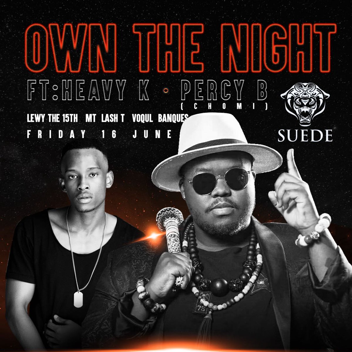 Cleopatra_110's tweet photo. #HeavyK
#Ownyournight
#Suedeelite
@Suede_Elite
@DjMT_SA
@DJLash_T
@LewyThe15th
@DjVoqul
Doors at 10😉 https://t.co/c9S9bpuDqr