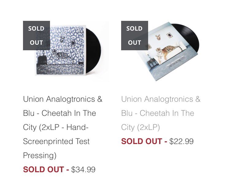BIG THANKS for the support !
The record is now sold out ! <a href="/HerFavColor/">Blu</a> <a href="/fatbeats/">Fat Beats</a> 🙏🏽