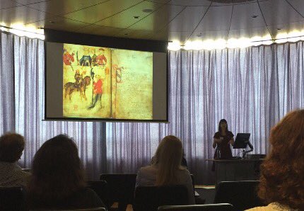 I was so happy to present at #LAMPSCon2017 about #trees, death, and the supernatural in #SGGK today! Thanks <a href="/LAMPS_Edinburgh/">LAMPS Edinburgh</a>!