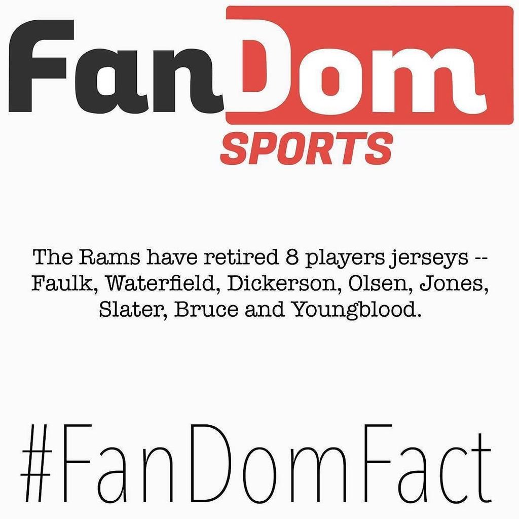 FandomSportsApp's tweet photo. #FandomFact #Rams #NFL https://t.co/JxuwZwQqsB