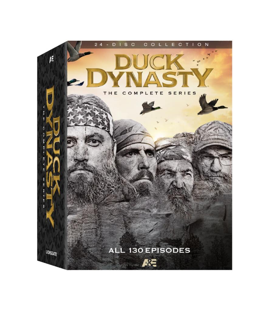 Pick up a quacktacular gift for Dad this Father’s Day! The complete series gift set for Duck Dynasty is available only at Walmart.