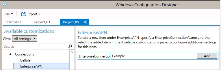 WindowsAtWork's tweet photo. Configure #cellular settings for #tablets and PCs in a #provisioningpackage #Windows10 #v1703 #CreatorsUpdate https://t.co/B4T8J0FtR9 https://t.co/BfTSGXr0pc