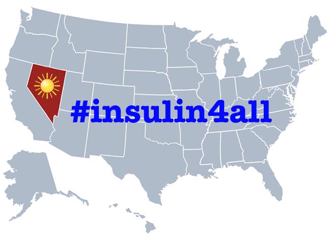 DiabetesMine's tweet photo. Let's make the insulin-pricing sunshine go beyond Nevada... #Insulin4all #PBMsExposed https://t.co/I4nP3UKSmR