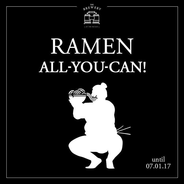 _echochannels's tweet photo. Better hurry and set another ramen date with your friends, brewmates! The @thebreweryph 's Ramen-All-You-Can is up until July 1 only! https://t.co/2juOZWQKXr