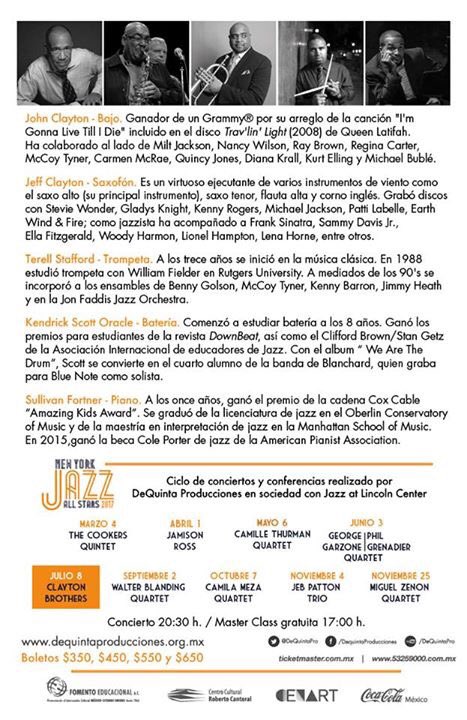 DeQuintaPro's tweet photo. ¡No tienes que ir a NY!
Clayton Brothers
Sábado 8 de julio, 20:30 h
¡No te los pierdas! asegura tus boletos aquí https://t.co/ALIA38ezwz https://t.co/U35rOjqqE2