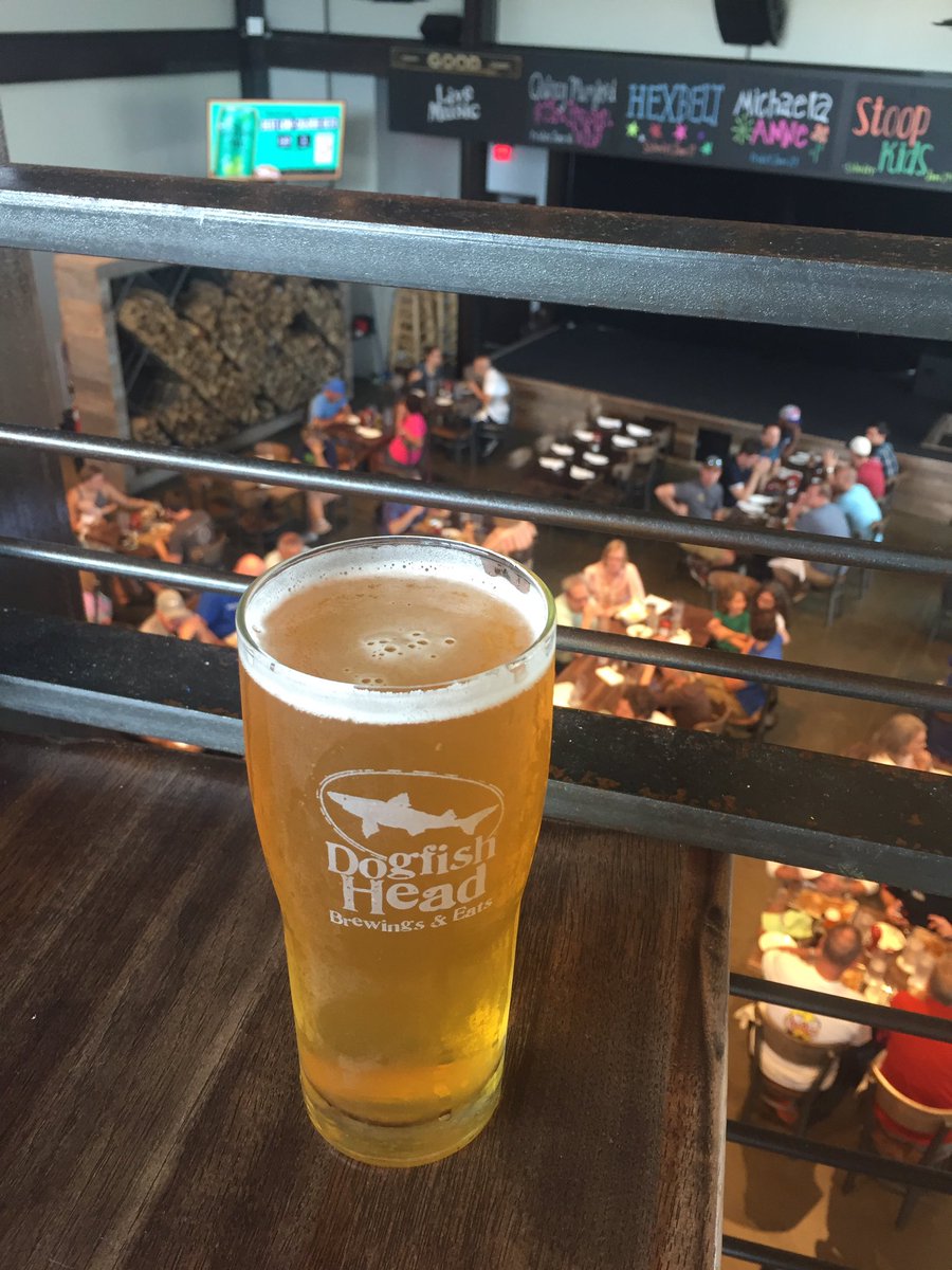 dogfishbeer's tweet photo. Not @LiveAtFirefly this weekend? You can still enjoy some #FireflyAle at our Rehoboth brewpub and Milton brewery! Come on by for a pint! https://t.co/D7usLAifOI