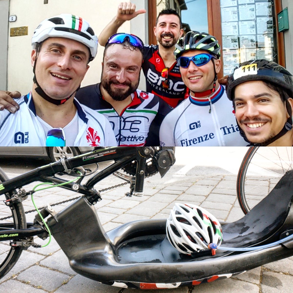 Morning on the bike🚴‍♀️😎
A special thanks at all the guys of @firenzetriathlon 💪🔝
#handbike #training #paratriathlon #firenzetriathlon