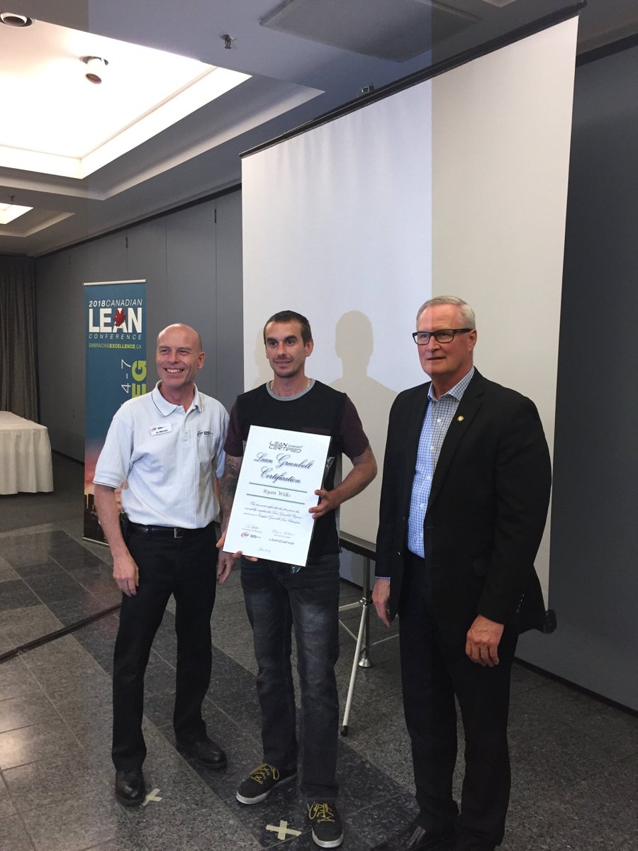 Prolific_Group's tweet photo. Congratulations to Sean and Ryan @CMEManitoba trained #lean #Greenbelts
#leansensei https://t.co/VBHEIn6sJD