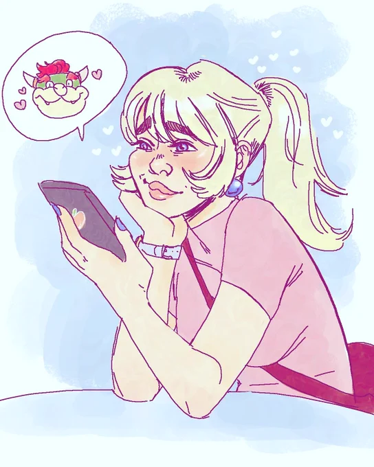 texting the hubby 🍑👹 