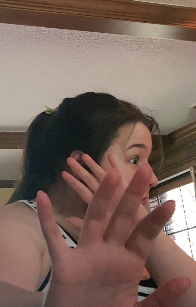 rtoddbliss's tweet photo. This is my "I hate race cars" daughter, so unlike sasquatch, here's a good picture of @CamerynBliss 😂 https://t.co/EBebQ7EJxU