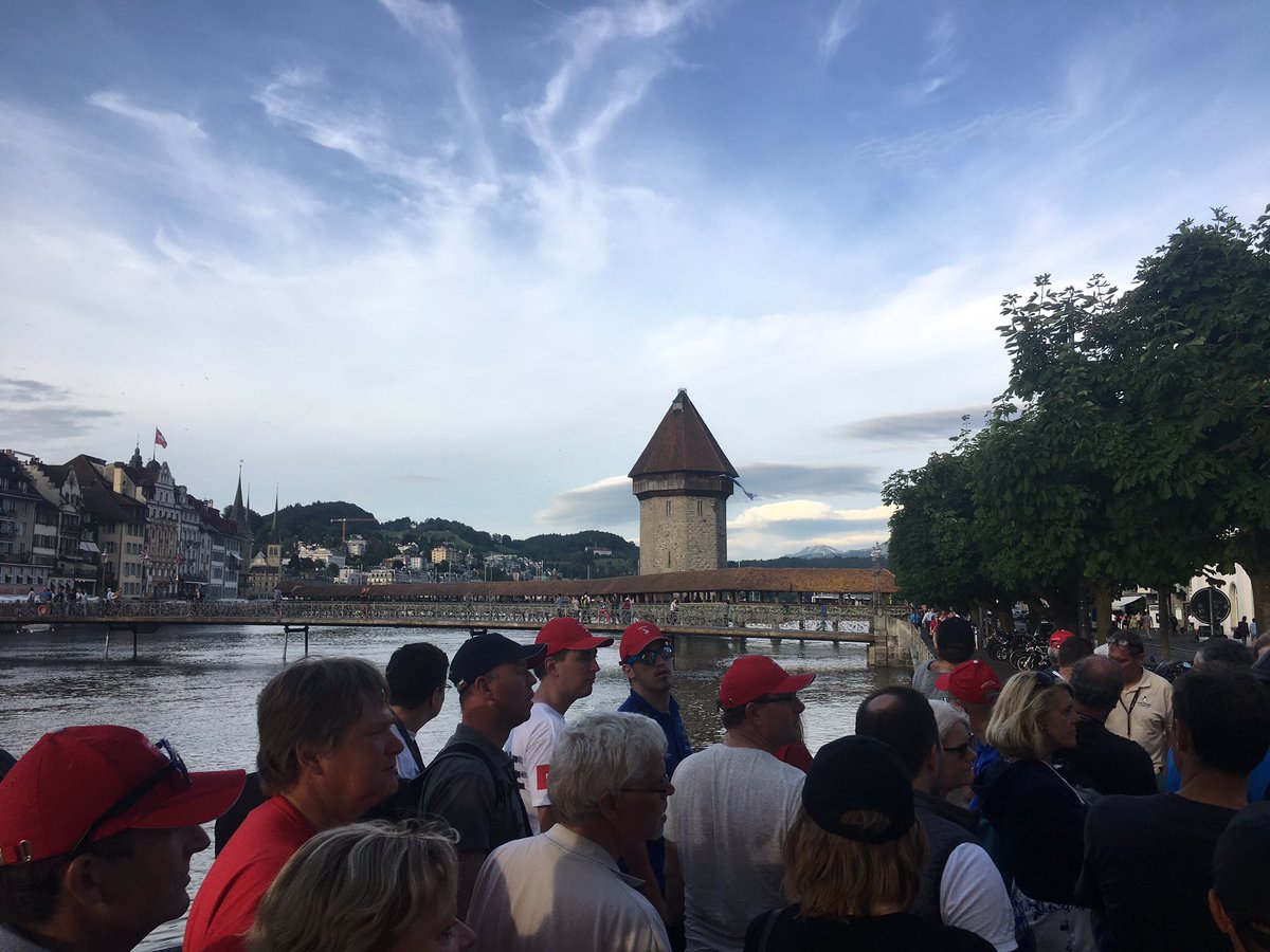 TeamTeslaS's tweet image. The #Wave2017 has stopped in Lucerne this evening after a beautiful day on the #eGrandTour #TeslaSharing
