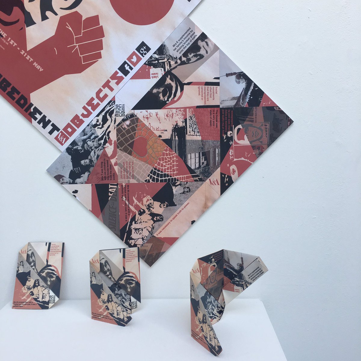 katemclean's tweet photo. Congratulations @MAD_CCCU #graphicdesign #graduatingstudents #DanTranham #BeckyGlendining #EmilyClaydon #SamLaw on a great show https://t.co/DemswyGovO