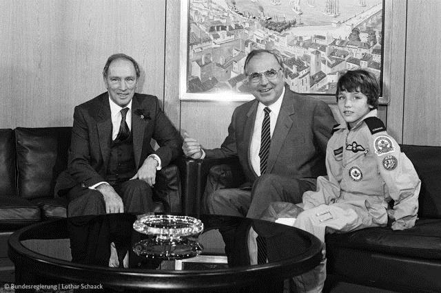 Memories of Helmut Kohl, 1982. Canada sends its deep condolences to the German people on the passing of a visionary leader for reunification