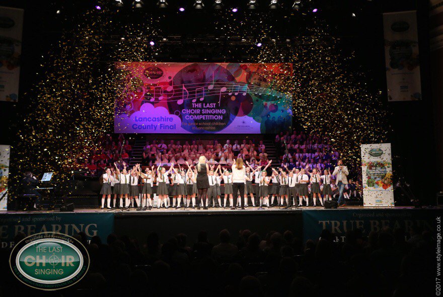 LastChoir's tweet photo. Last choir singing 2017 Winner...Shakespeare Primary. #LastChoir Final2017 Many Congratulations! https://t.co/s6CaRGXUZH