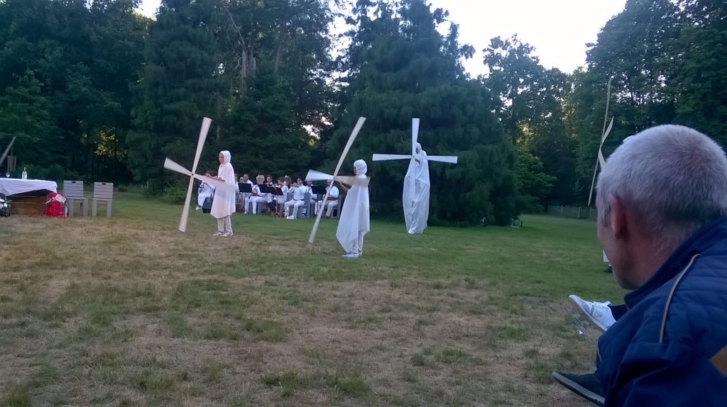 Eijkenstein is gastvrij. Vanavond genoten van #DonQuichot  <a href="/t_groen/">TheaterInTGroen</a>. Morgen de Slow Food Markt op boerderij Eijkenstein. Kom genieten!