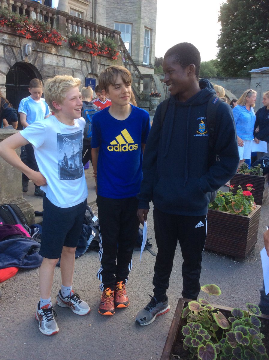 linnagebarn's tweet photo. Tears of joy as Year 8 return from Anglesey to their CE exam results #foremarke #Y8leavers #makingmemories https://t.co/8FJLpMidPQ