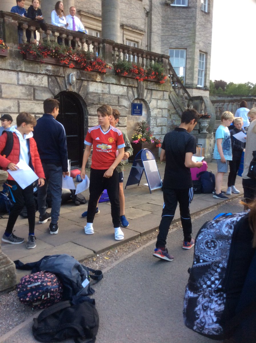 linnagebarn's tweet photo. Tears of joy as Year 8 return from Anglesey to their CE exam results #foremarke #Y8leavers #makingmemories https://t.co/8FJLpMidPQ