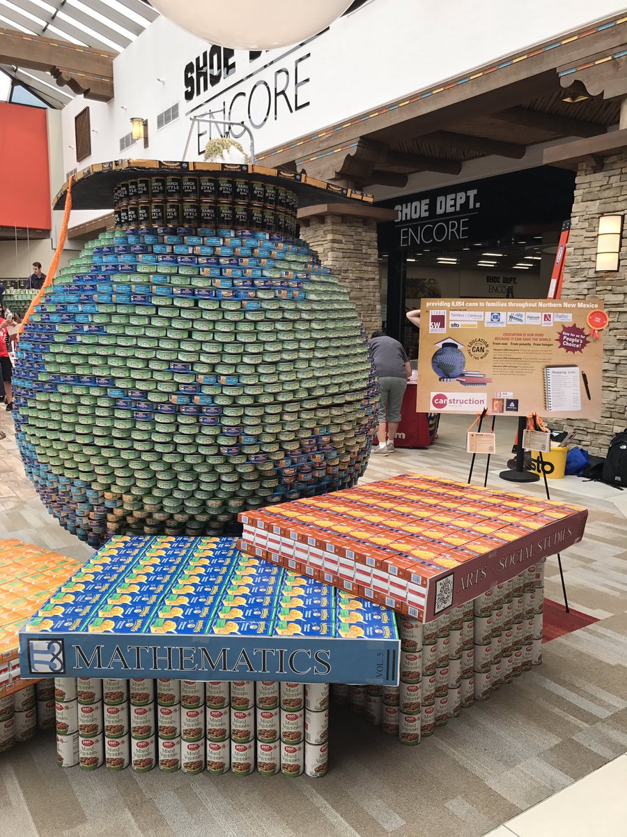StudioSWArch's tweet photo. AND THATS A WRAP! #CanSantaFe2017 #CanstructionSantaFe #CANdemonium https://t.co/9NHRo425MI