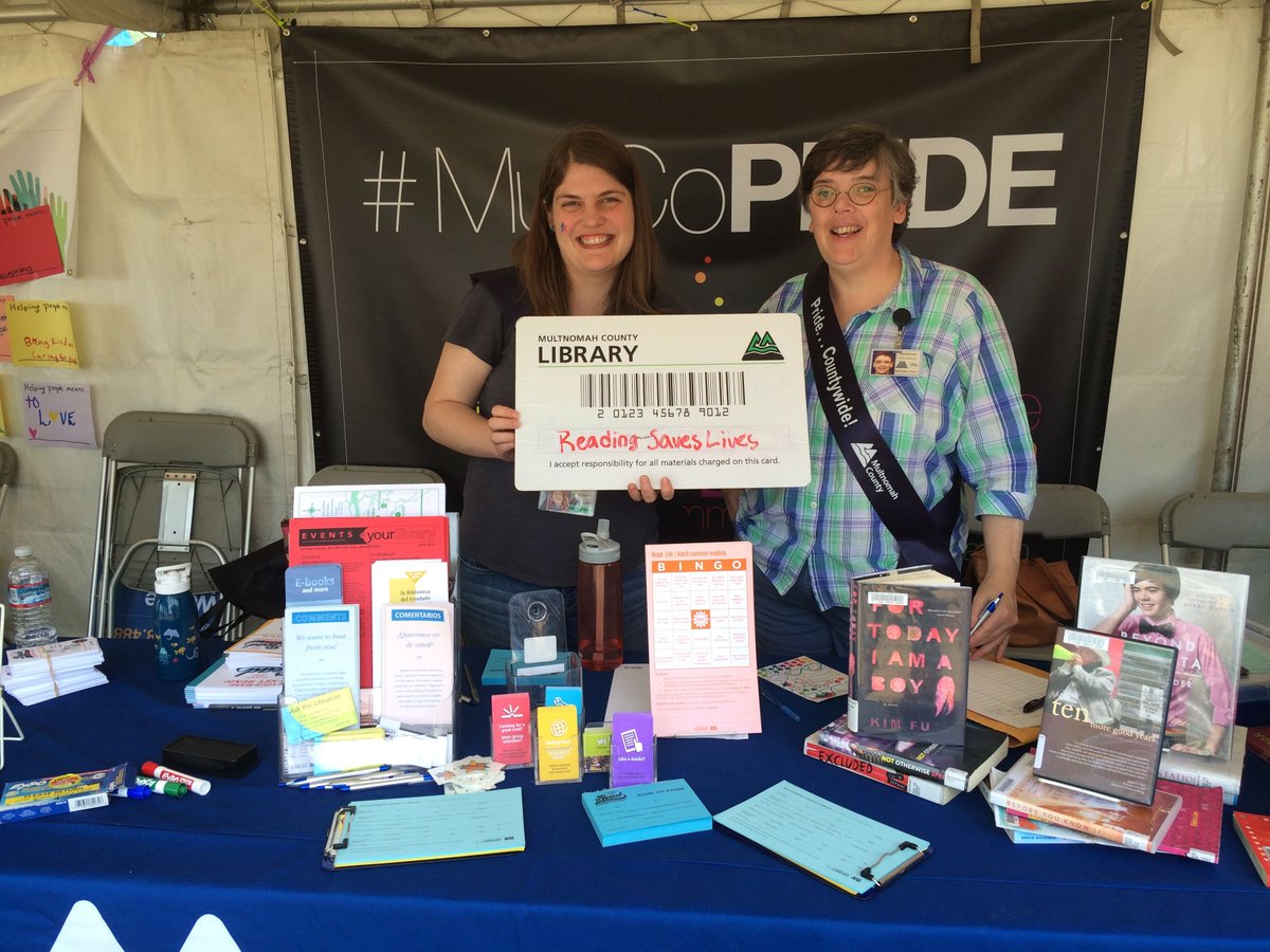 multco's tweet photo. Don't forget to swing by our @Multco booth at @PDXPrideNW this wknd &amp; learn about all we have to offer! #Pride2017 https://t.co/669XElkymv https://t.co/Ham0aWUmzF