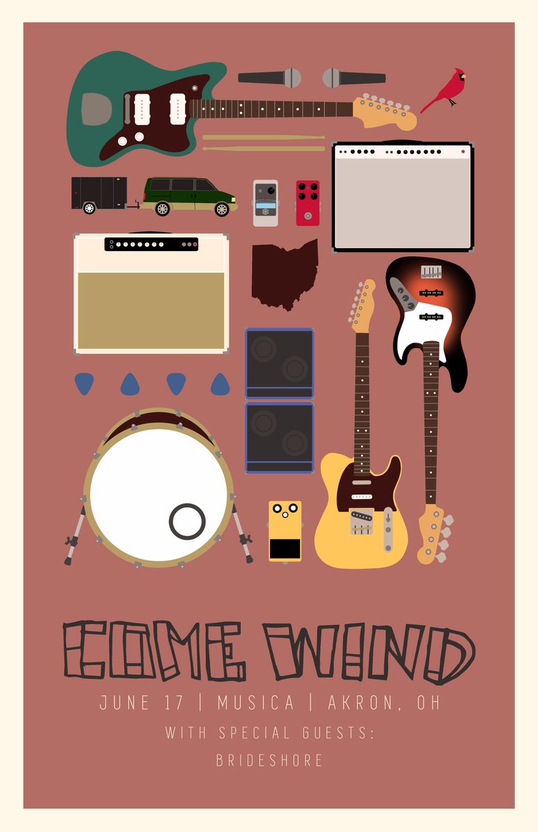 Don't miss this show! We're performing tomorrow at <a href="/AkronMusica/">MUSICA</a> w/ some friends. (<a href="/Brideshoreband/">Brideshore</a> @HeavyThingsWD)

Please.

Don't miss it.