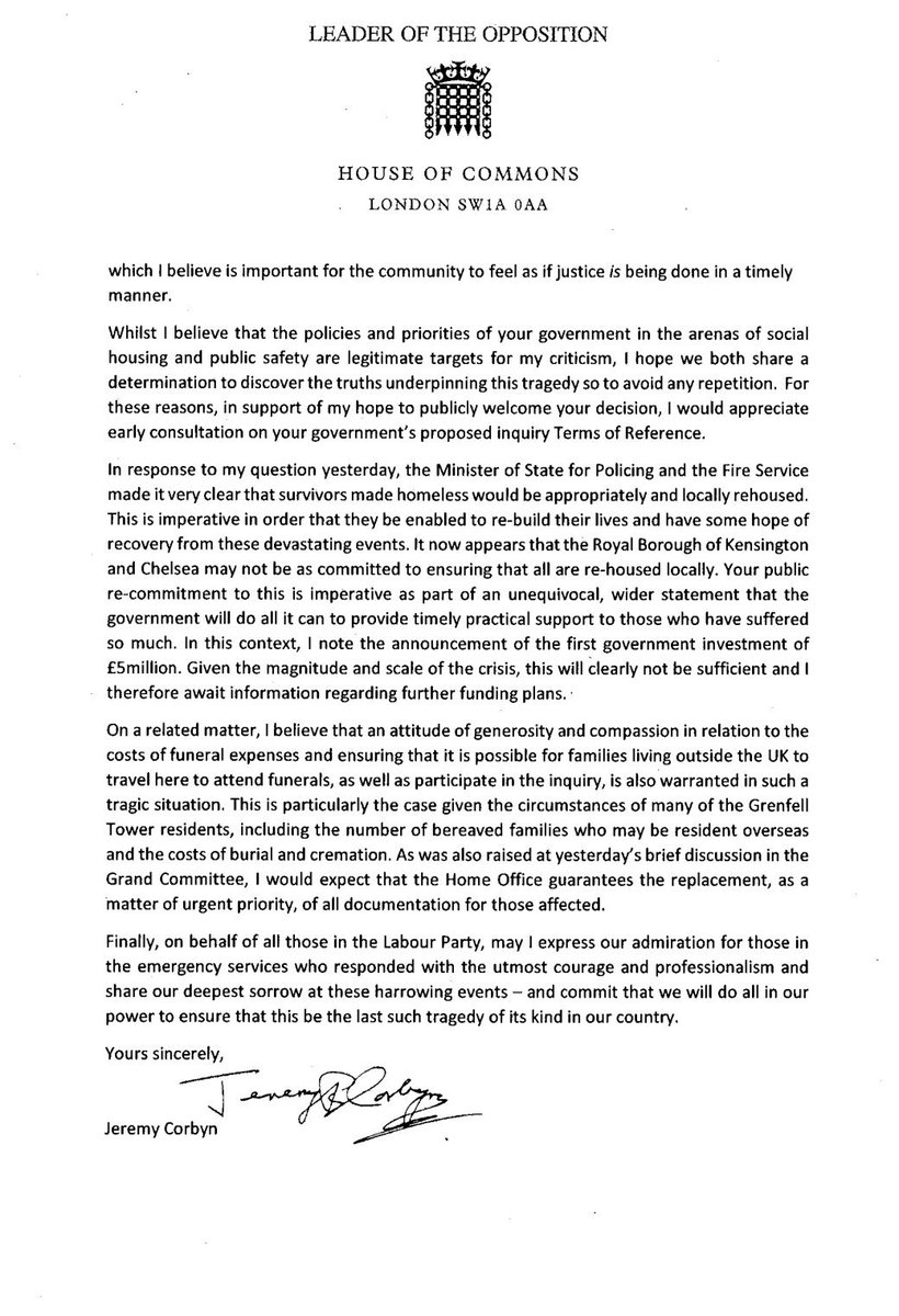 carolynharris24's tweet image. This is how you respond to a tragedy like #GrenfellTower. Talk, listen and proactively react.