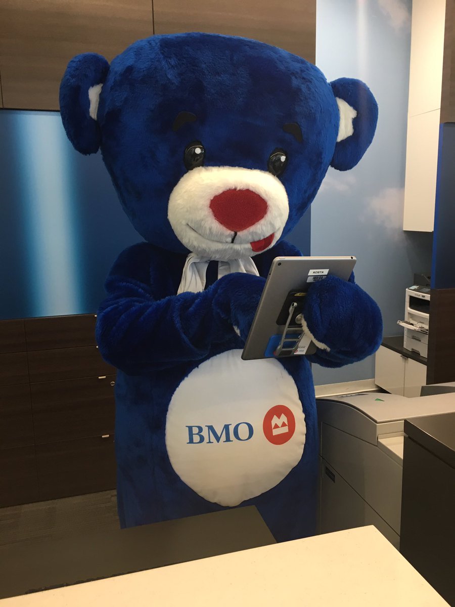 nardine_flaro's tweet photo. BMO bear in action!!! #digital #reachingouttocustomers #BMO200 #FCP175 https://t.co/DJTrkwFGfS