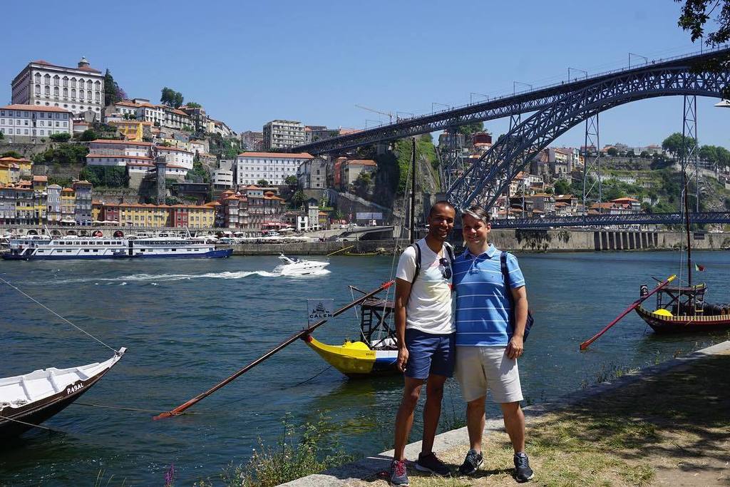 JosephABarbour's tweet photo. Just started our vacation in Portugal, but it's amazing!!! Porto is so beautiful 😍 #portugal #porto #teachersofins… https://t.co/ffrU1ClKVT https://t.co/IgOqmvYYNx