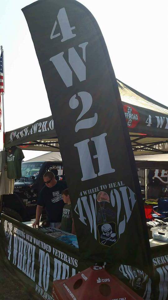 Swing by #4wheeltoheal booth if at one of the show or event.Pick up #swag or make a donation! All proceeds help wounded or disabled Veterans