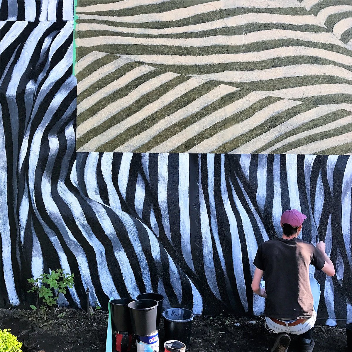 TreesOrganic's tweet photo. #ArtWalkSG is Sat, Jun 17! While you're #inourhood #SouthGranville, chk out the latest #yvrmural in-progress @ 14th+Granville. #exploreyvr https://t.co/0gSVP06mL6