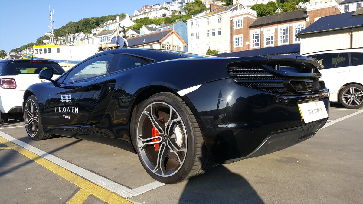 PlatDetailSW's tweet image. McLaren MP4-12C worked on for HR Owen today.