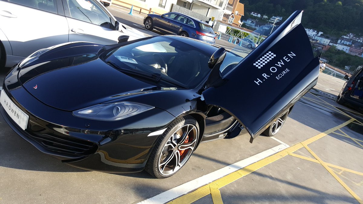 PlatDetailSW's tweet image. McLaren MP4-12C worked on for HR Owen today.