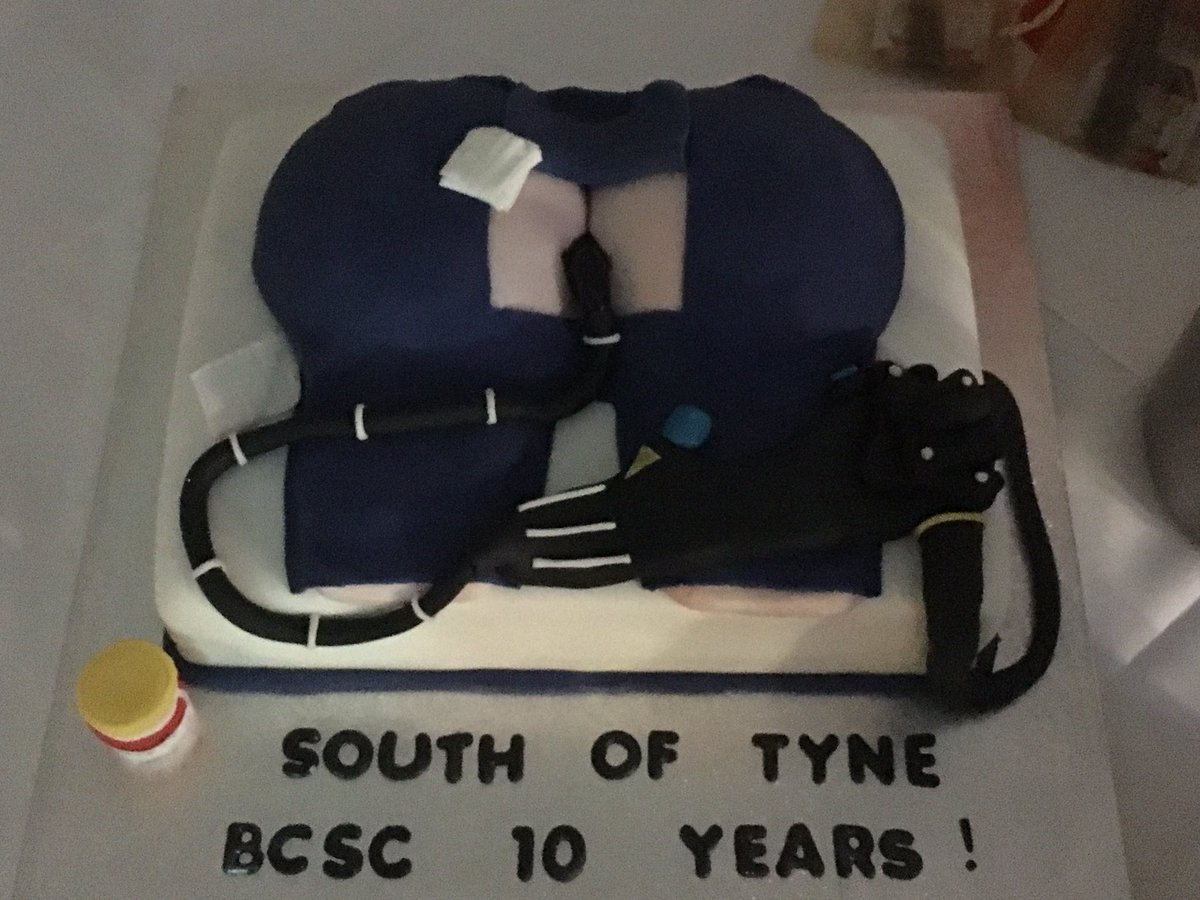 JackieBurlison's tweet photo. @SunderlandRoyal Well done CHS endoscopy unit 10th anniversary of Bowel Screening https://t.co/yPWXvlE6jR