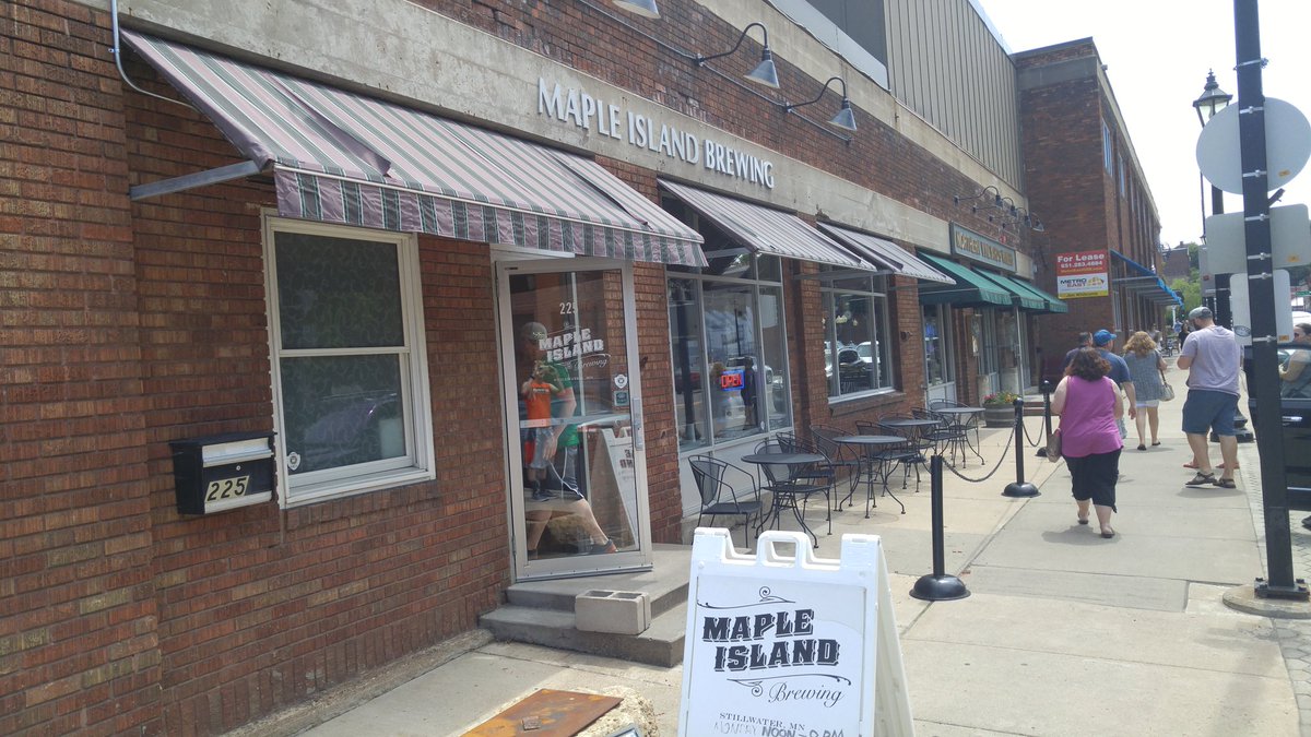 brewerytravels's tweet photo. Brewery 69: @mapleislandbrew. Stillwater, MN. Fav beer: Maple Island Bock (brewed with Maple syrup). Nice location downtown on the river! https://t.co/mS4Rhn3gnQ