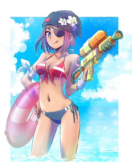 Beach sniper. 