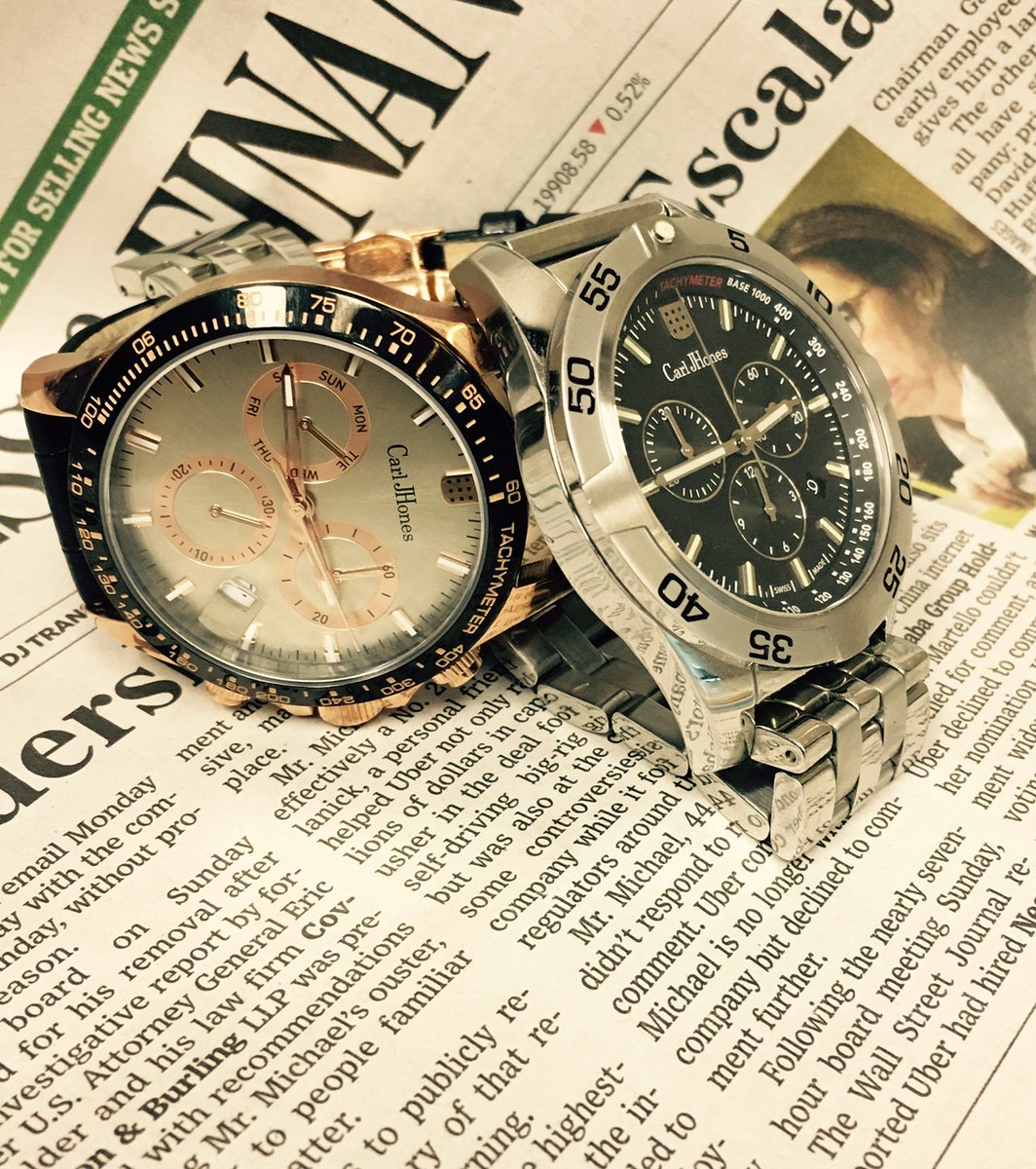 Look stunning everyday with your very own Carl JHones watch! Get one yourself before it's too late at CarlJHones.com !