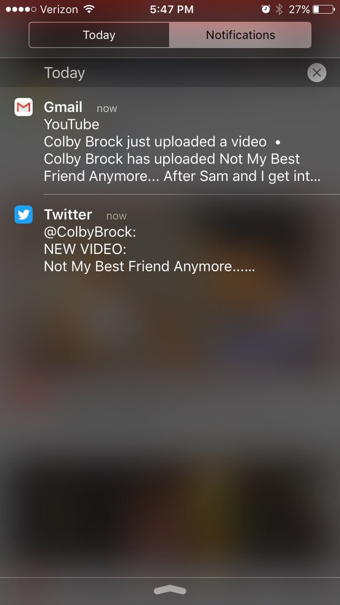 mslciara's tweet photo. @ColbyBrock when you get a ton of notifs once you upload a video lol https://t.co/mXBqzvCZjq