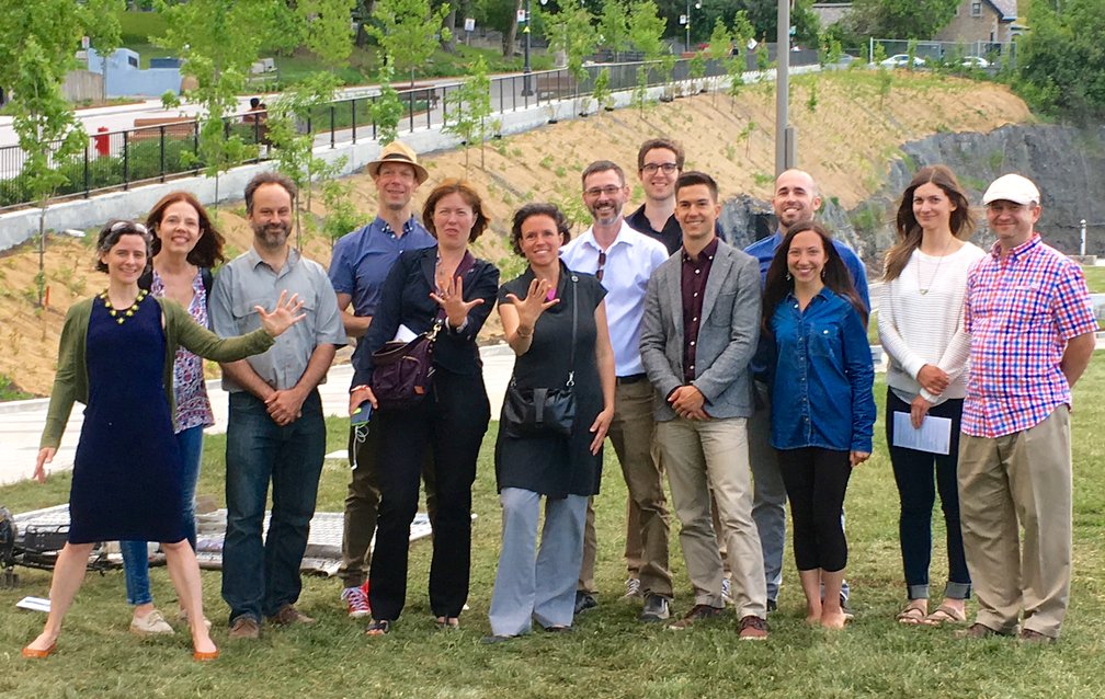 Catalethique's tweet photo. @Catalethique soulignait ses 15 ans! Merci aux partenaires @PWCanada @FondactionCSN @VIA_Rail Membres du CA en photo! Pause d'été! À bientôt https://t.co/LaEECOnkg4