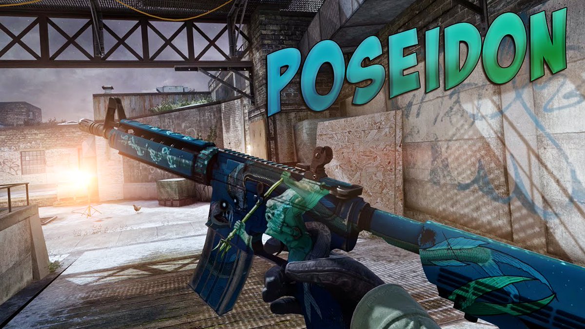 byvikinges's tweet image. 🔥SORTEO🔥
&quot;M4A4 | Poseidon&quot;

RT + Follow: @VikingES_Gamer 
▪️ Follow: @WildCaseCom 
▪️ Estar en LIVE: youtube.com/watch?v=hUl0y2…