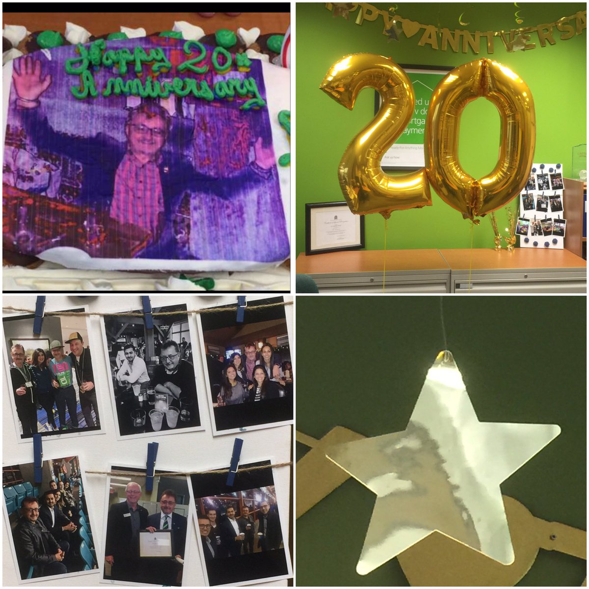 Celebrating 20 years of leadership!! Thank you for your unconditional support as a leader, mentor &amp; friend to your Td family!@whiterockbob